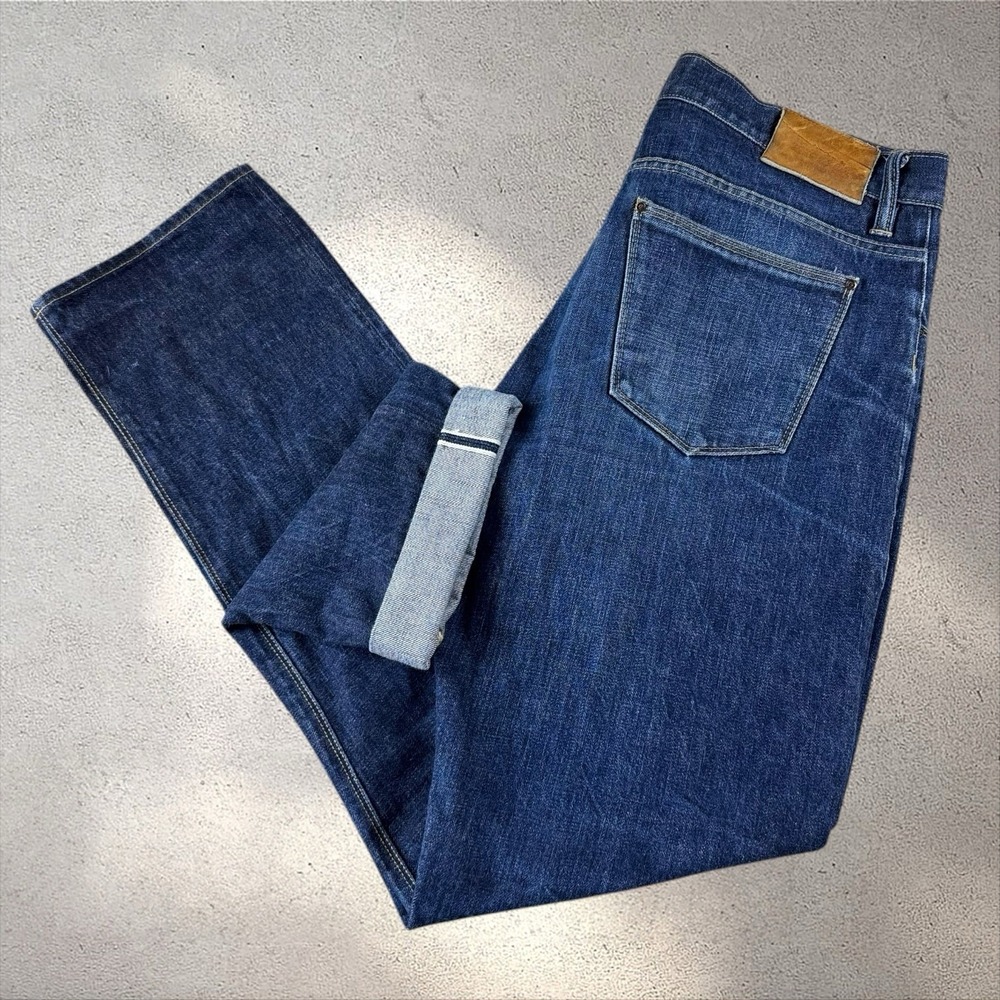 Shockoe Atelier Kojima Standard Selvedge Denim Jeans Sz 36x34 Numbered 28/48